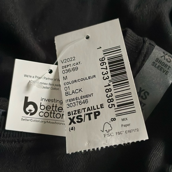 The Children Place Tee with UNICORN graphic design at front. Black, size XS (4). - Picture 17 of 17